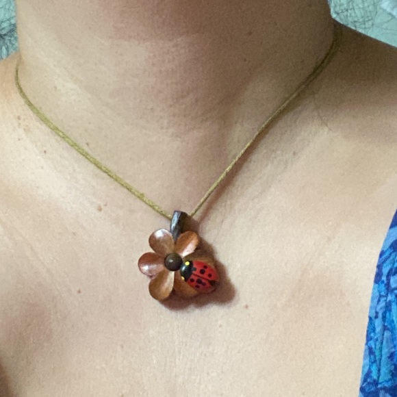 🖤Ladybug💕handmade necklace - Picture 3 of 10